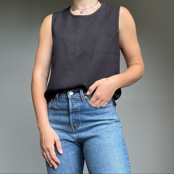 Sonia Rykiel Black Tank Top Business Blouse - Picture 2 of 6